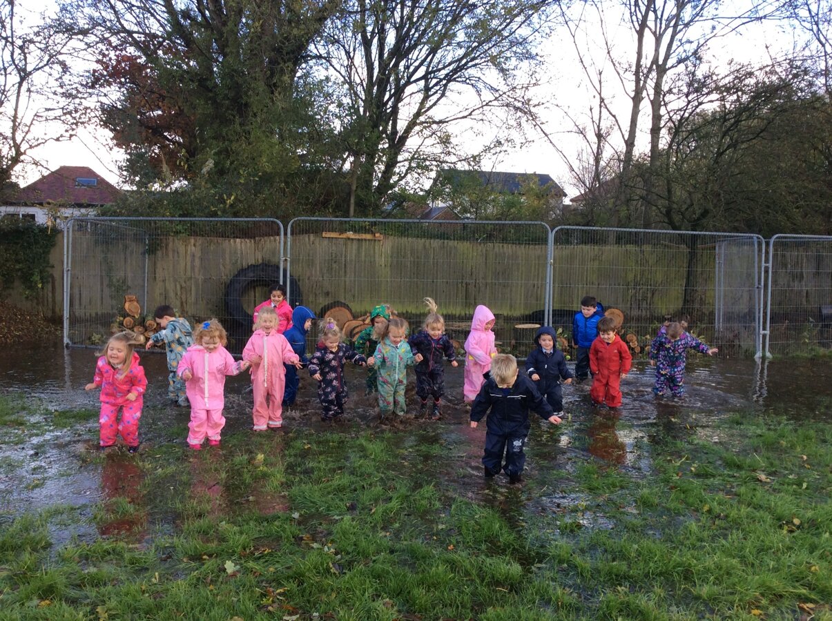 Puddle fun | Carleton Green Community Primary School